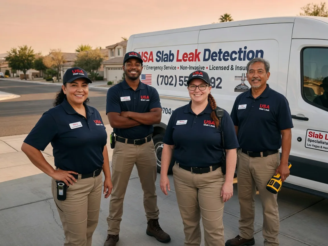 Slab Leak Repair company in Line Lexington, PA