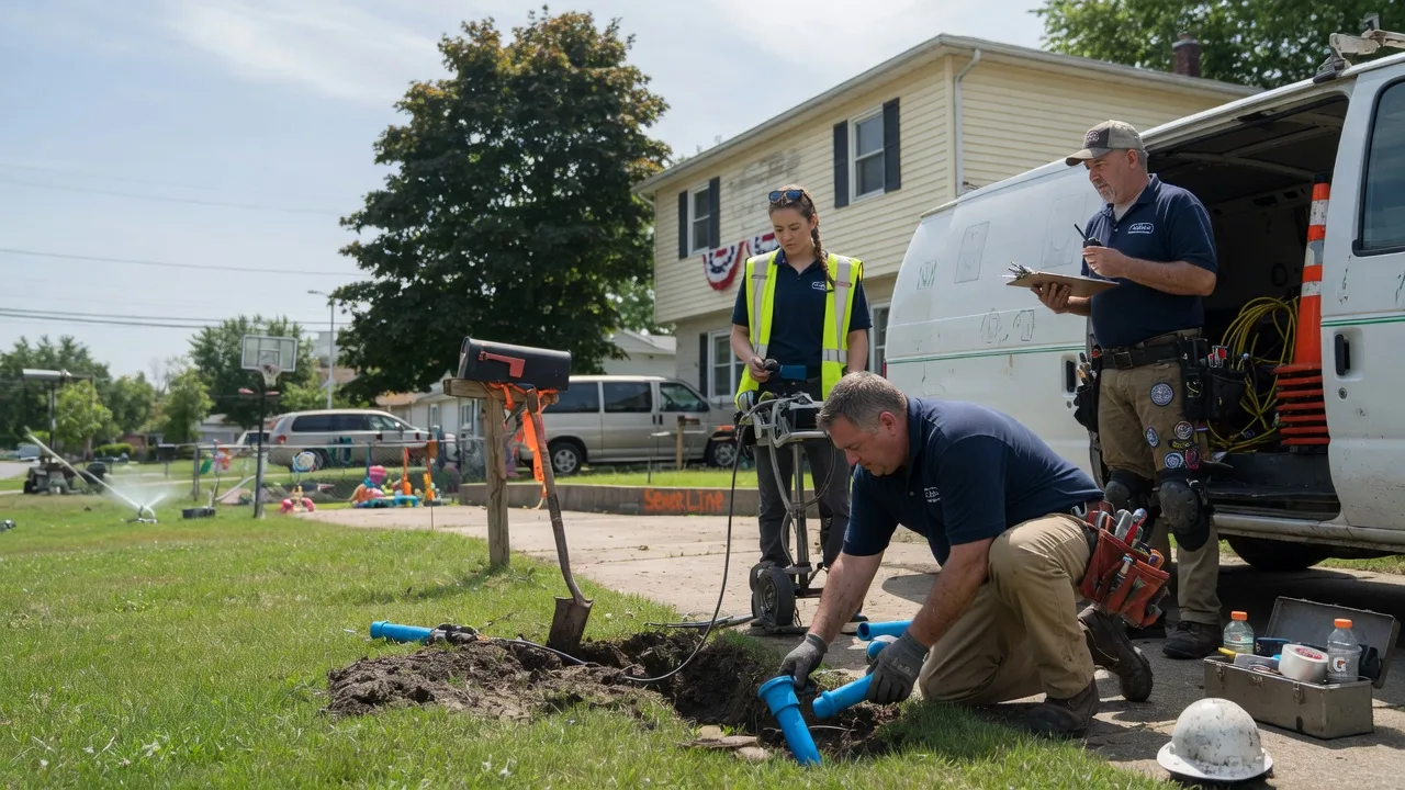 Slab Leak Repair in Line Lexington, PA near me